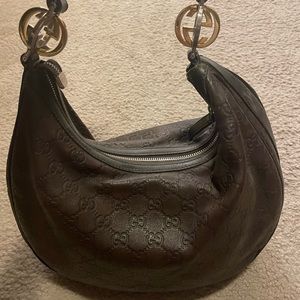 Gucci Authentic- Brown Leather